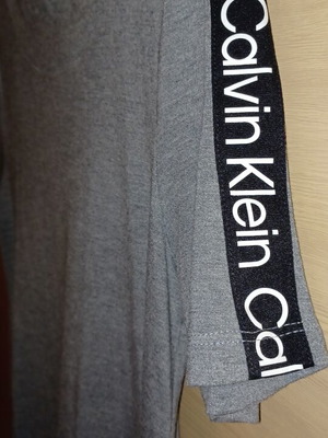 Calvin Klein φόρεμα γκρι midi μέχρι το γόνατο σαν καινούργιο
