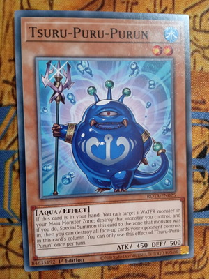Tsuru Puru Purun Effect Monster σαν καινούργιο, κάρτα Yu-Gi-Oh!