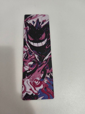 Gengar bookmark new made of PLA plastic