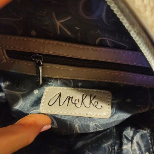 Τσάντα πλάτης Anekke καινούργια, καφέ και χρυσαφί