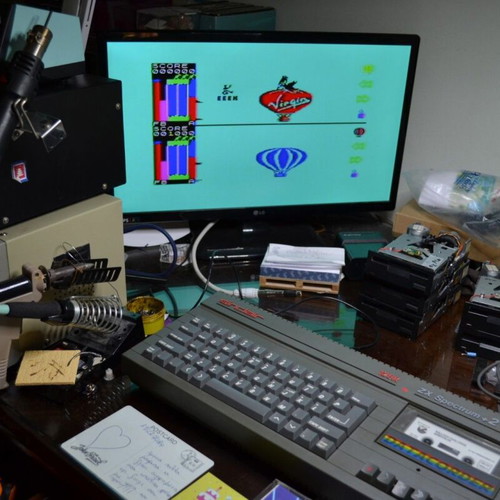 Sinclair ZX Spectrum 48K Atlantic Balloon Challenge cassette