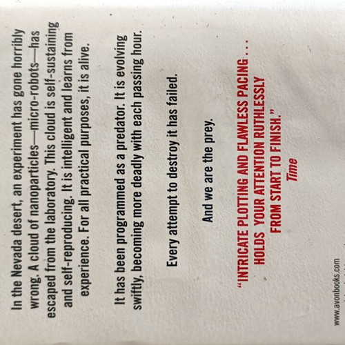 Prey by Michael Crichton, like new, Greek edition