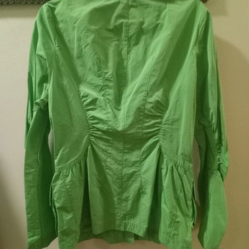 Spring jacket size S new, green