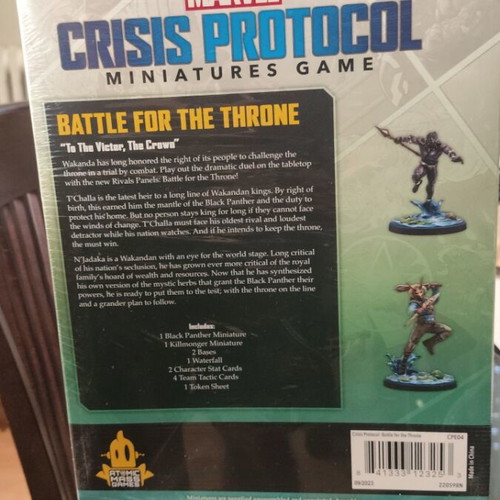 Marvel Crisis Protocol Battle for the Throne miniatures game