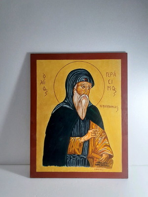 Icon Saint Gerasimos of Kefalonia new