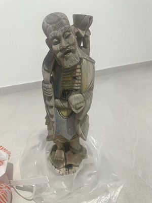 Wooden sculpture used