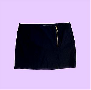 Zara μαύρη μίνι φούστα - medium