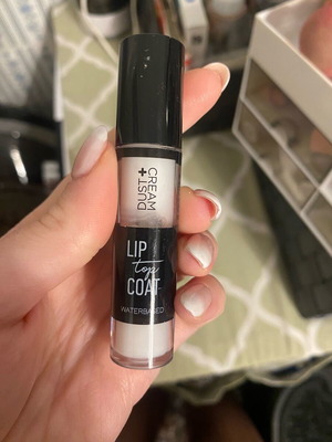 Dust&Cream Lip Top Coat like new 4.5gr