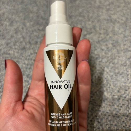 Hair oil slightly used