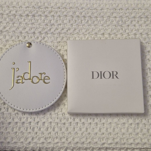 Dior J'adore Bag Mirror new, white with gold details