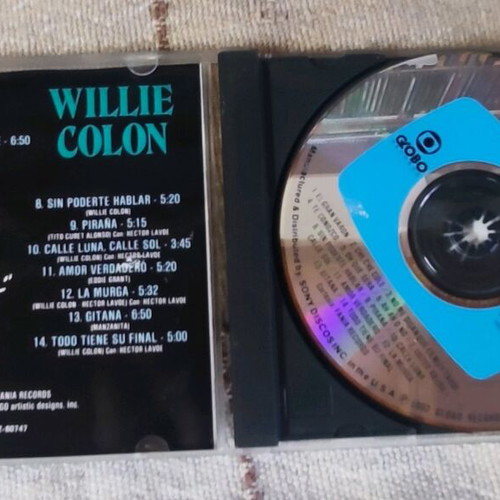 Willie Colon The Best CD like new, Latin