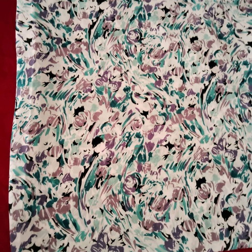 Thin airy fabric new 2.15x1.15 with vibrant colors