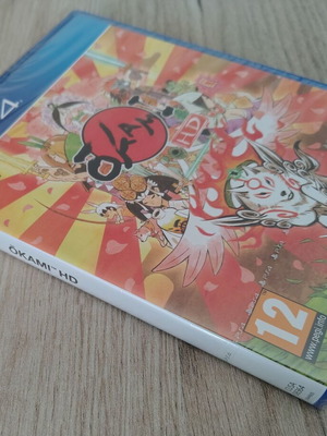 Okami PS4 game, new and sealed