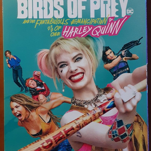 Birds of Prey and the Fantabulous Emancipation of One Harley Quinn DVD used with Greek subtitles