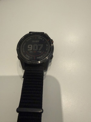 Garmin 7s Solar smartwatch σαν καινούργιο με αρχικό λουράκι