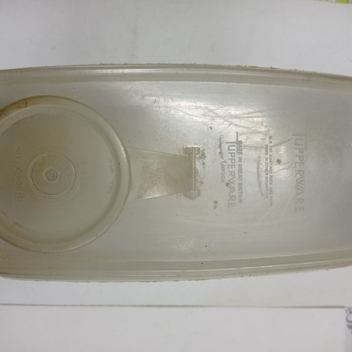 Tupperware large liquid container vintage used
