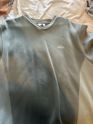 Adidas vintage sweater like new, turquoise, XL