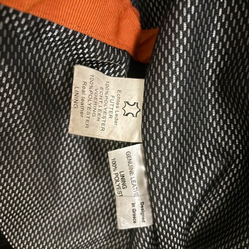 Berto Lucci leather jacket like new, size 3XL with many pockets