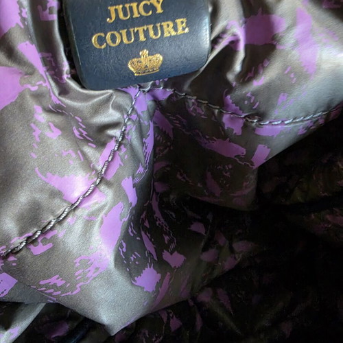 Juicy Couture shoulder bag like new, blue and purple