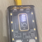 Power Bank 10000mAh like new with LED indicator and multiple USB ports