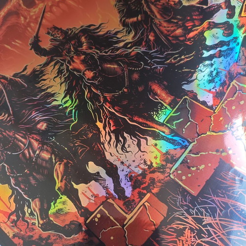 Metallica Bucharest Romania 2026 foil metallic poster 61 x 46 cm