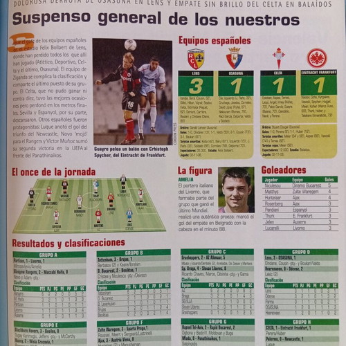 Don Balon Magazine Issue 6-12/11/2006 Like New with Huelva Poster