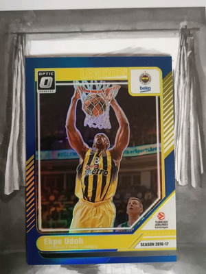 Panini Donruss EuroLeague 2024-2025 Ekpe Udoh Holo Blue Laser Parallel like new