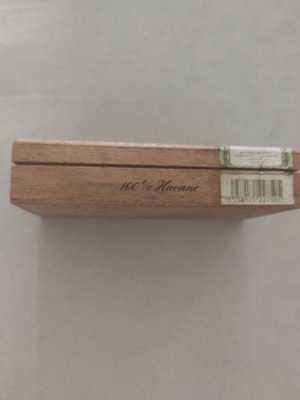 Montecristo empty wooden cigar box for 50 cigars used