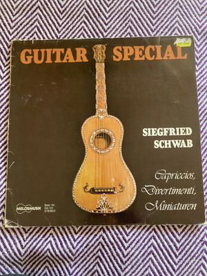 Βινύλιο Guitar Special Siegfried Schwab μεταχειρισμένο, κλασική μουσική