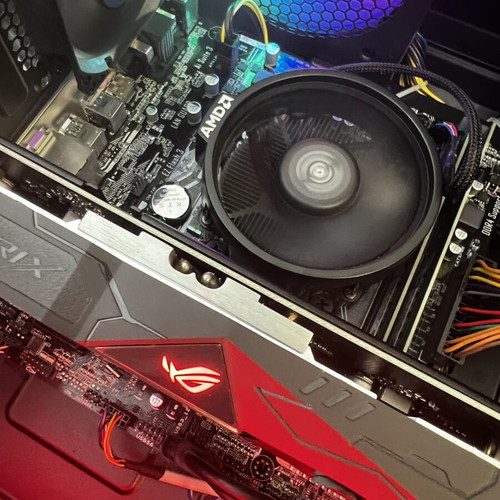 Gaming PC with ASUS PRIME A320M-K motherboard like new