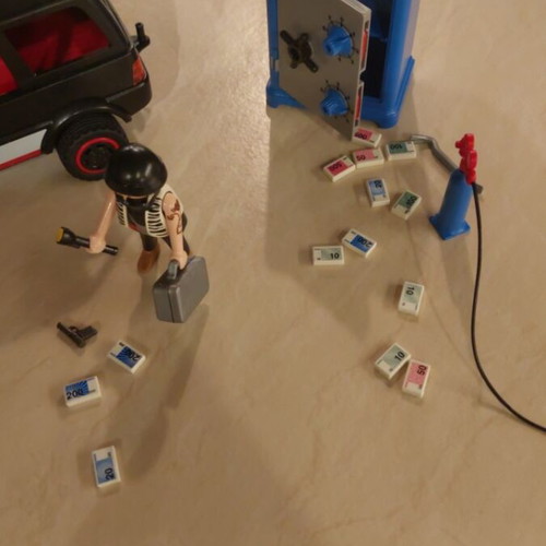 Playmobil Robber and Escape Vehicle like new