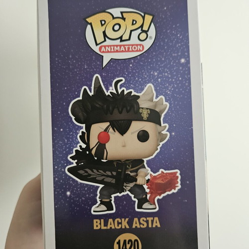Black Asta Funko Pop #1420 like new with box
