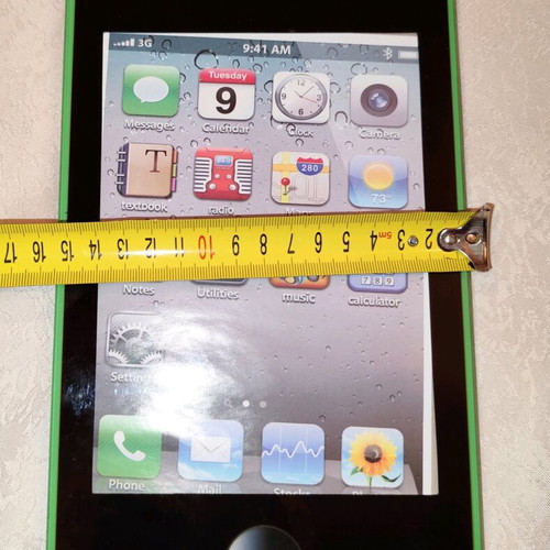 Glass photo frame shaped like a mobile phone new