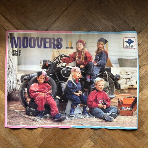 Αφίσα Alouette vintage μεταχειρισμένη, δεκαετίας ‘90