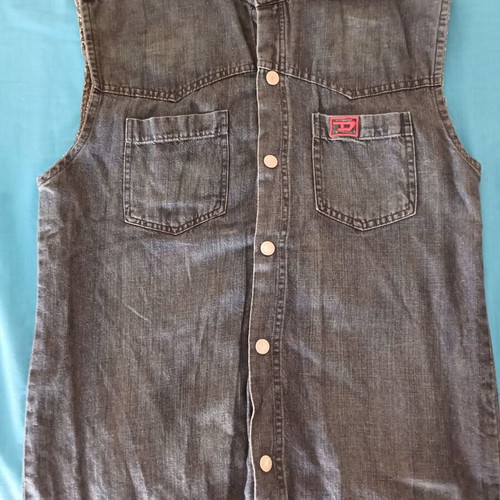 Diesel denim shirt large 100% cotton like new