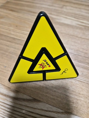Meffert’s Pyraminx like new triangular Rubik-type cube