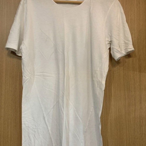 Zara long length men's t-shirt white like new XL