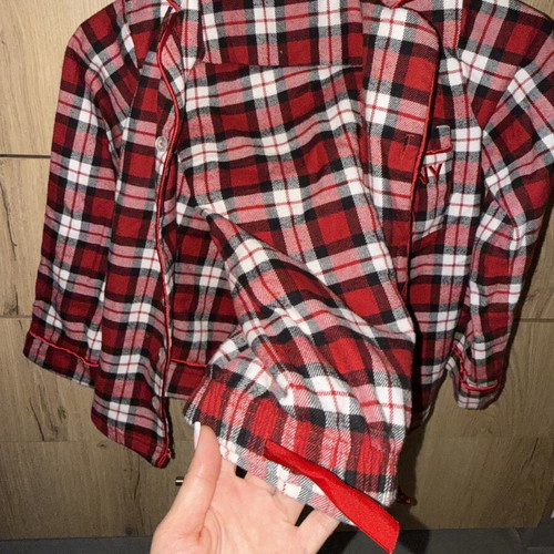 Pajamas red Doltcini new for 6-7 years old, size 116 cm