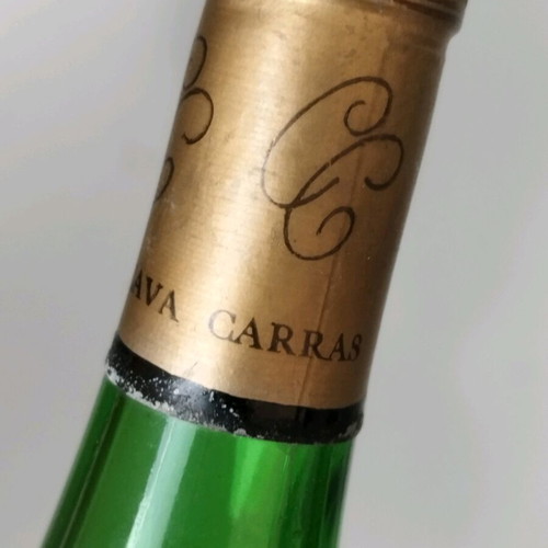Porto Carras wine bottle new, 1970s vintage, collectible