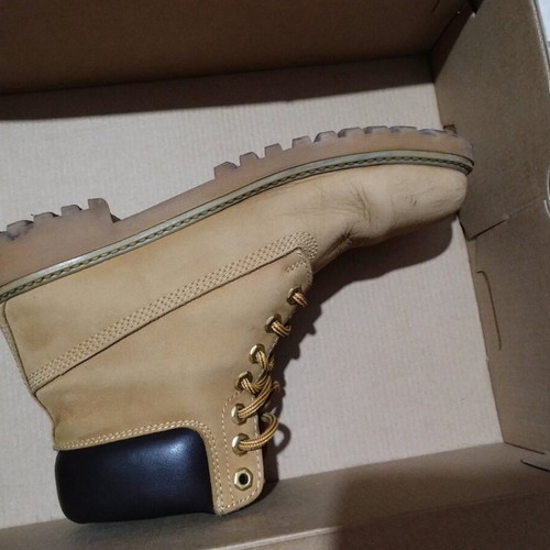 Lumberjack boots size 42 used, beige