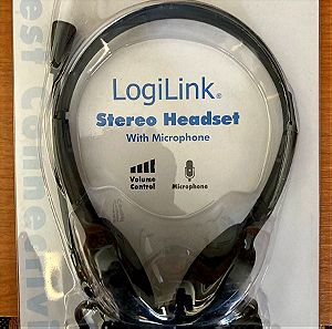 LOGILINK Stereo Headset Ακουστικά και μικρόφωνο