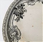  Πιατέλα πορσελάνης (περιμετρικά διακοσμημένη), εποχής 1900
