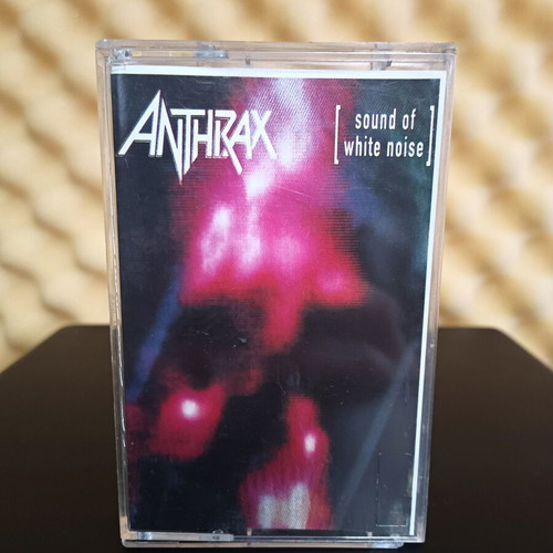 Anthrax Sound of White Noise cassette tape used