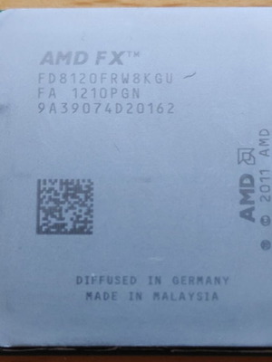 AMD FX8120 8core used for amd3+ socket