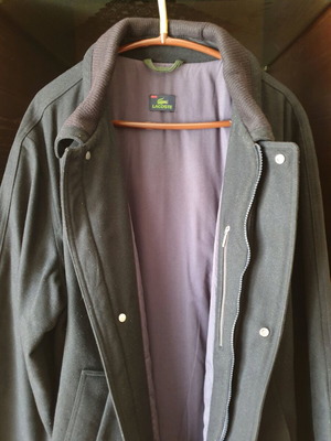 Lacoste jacket dark blue like new
