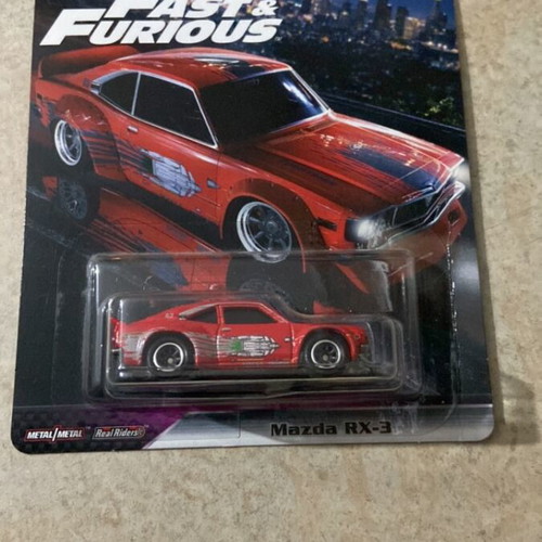 Hot Wheels Fast and Furious Mazda RX3 like new