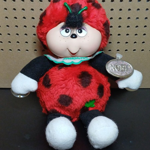 Noel plush ladybug toy, 1990s, excellent condition