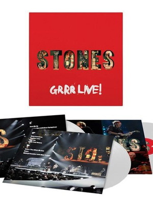 The Rolling Stones GRRR Live! 3LP 180g White Vinyl New