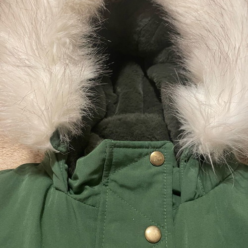 Girls coat M&B Kid's Fashion green like new
