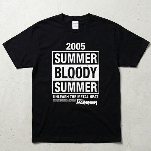 Summer Bloody Summer 2005 Metal Hammer T-shirt new, black, size L